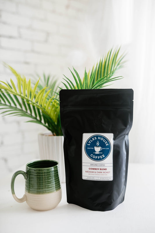 Cowboy Blend – 1lb Ground Coffee