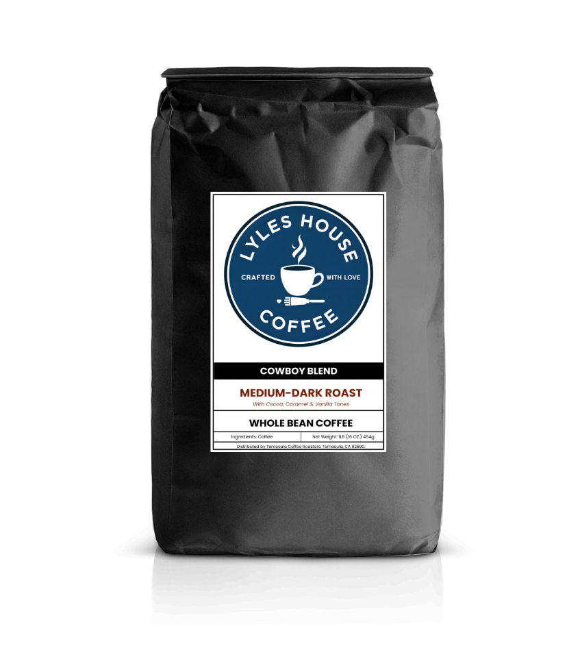 Cowboy Blend - Whole Bean Coffee (1LB)