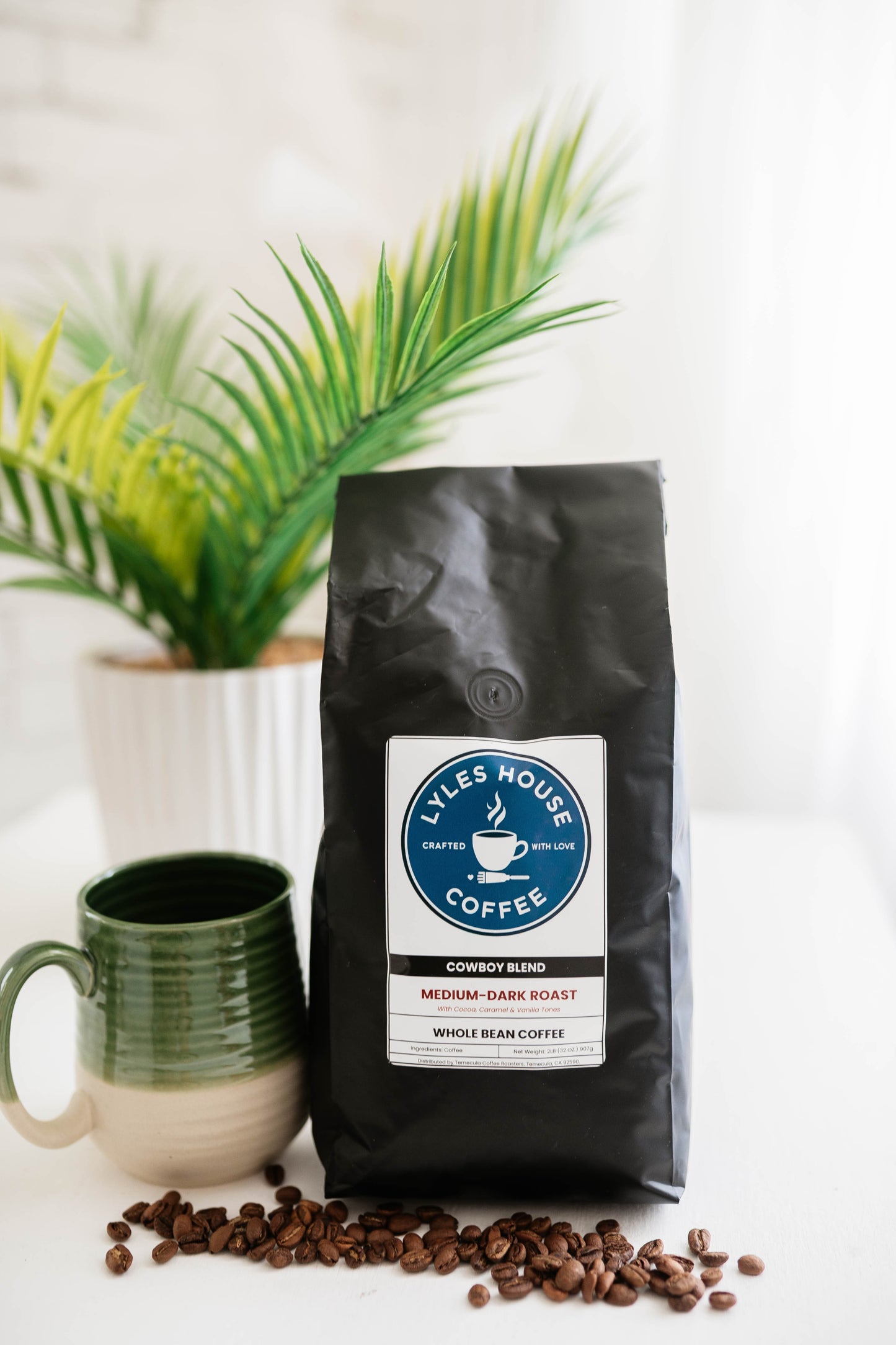 Cowboy Blend - Whole Bean Coffee (2 LB)