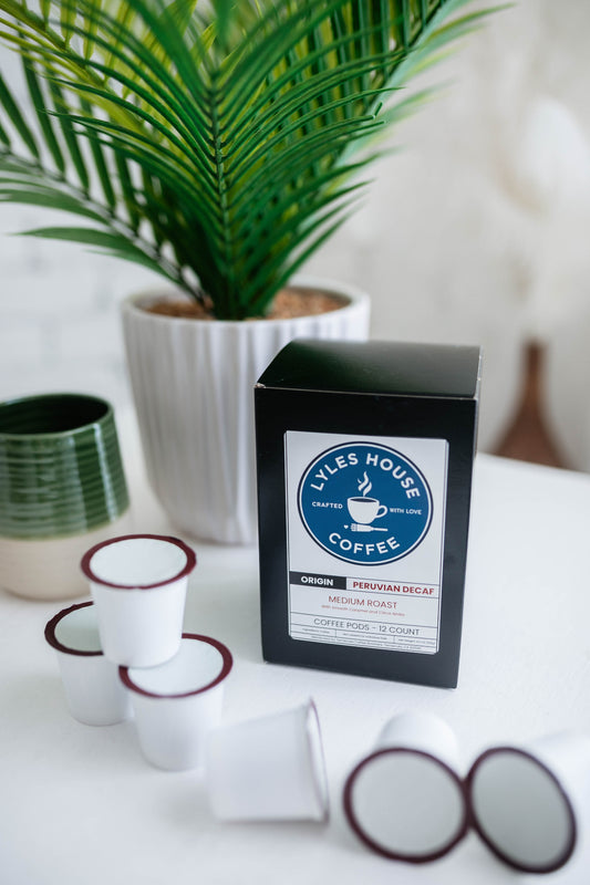 Peruvian Decaf– Coffee Pods (12 Pack)