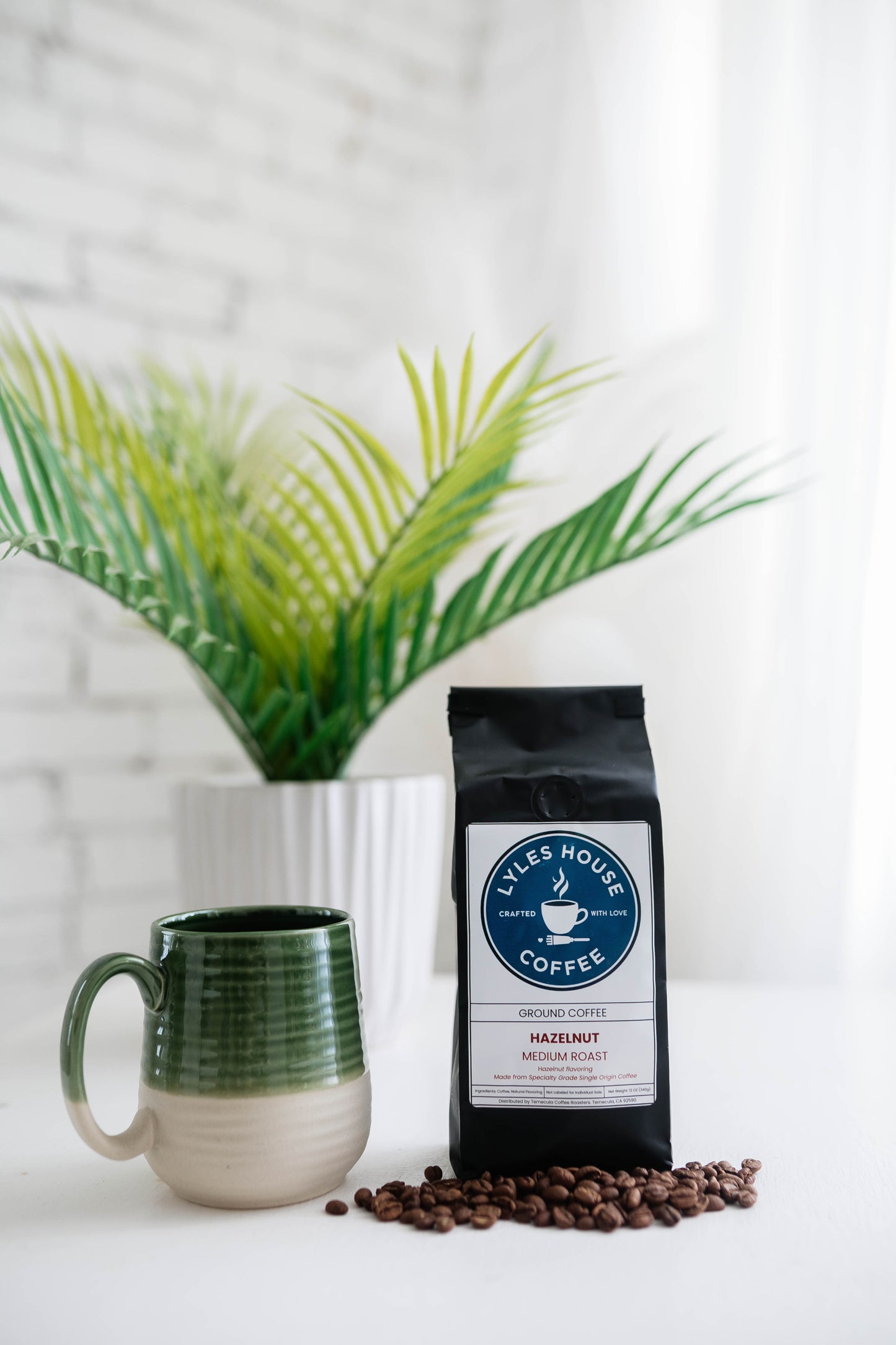 Hazelnut – Ground Coffee (12 oz)