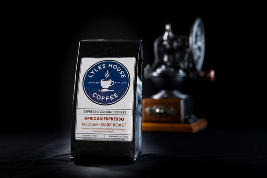 African Espresso – Ground Coffee (12 oz)