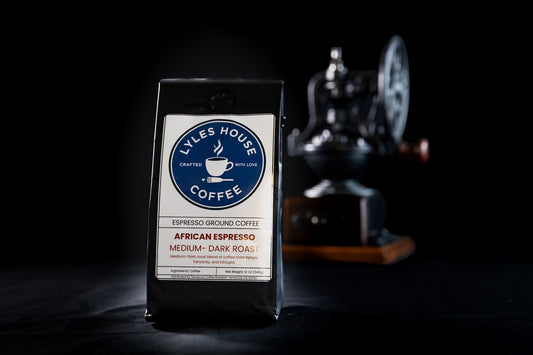 African Espresso – Ground Coffee (12 oz)