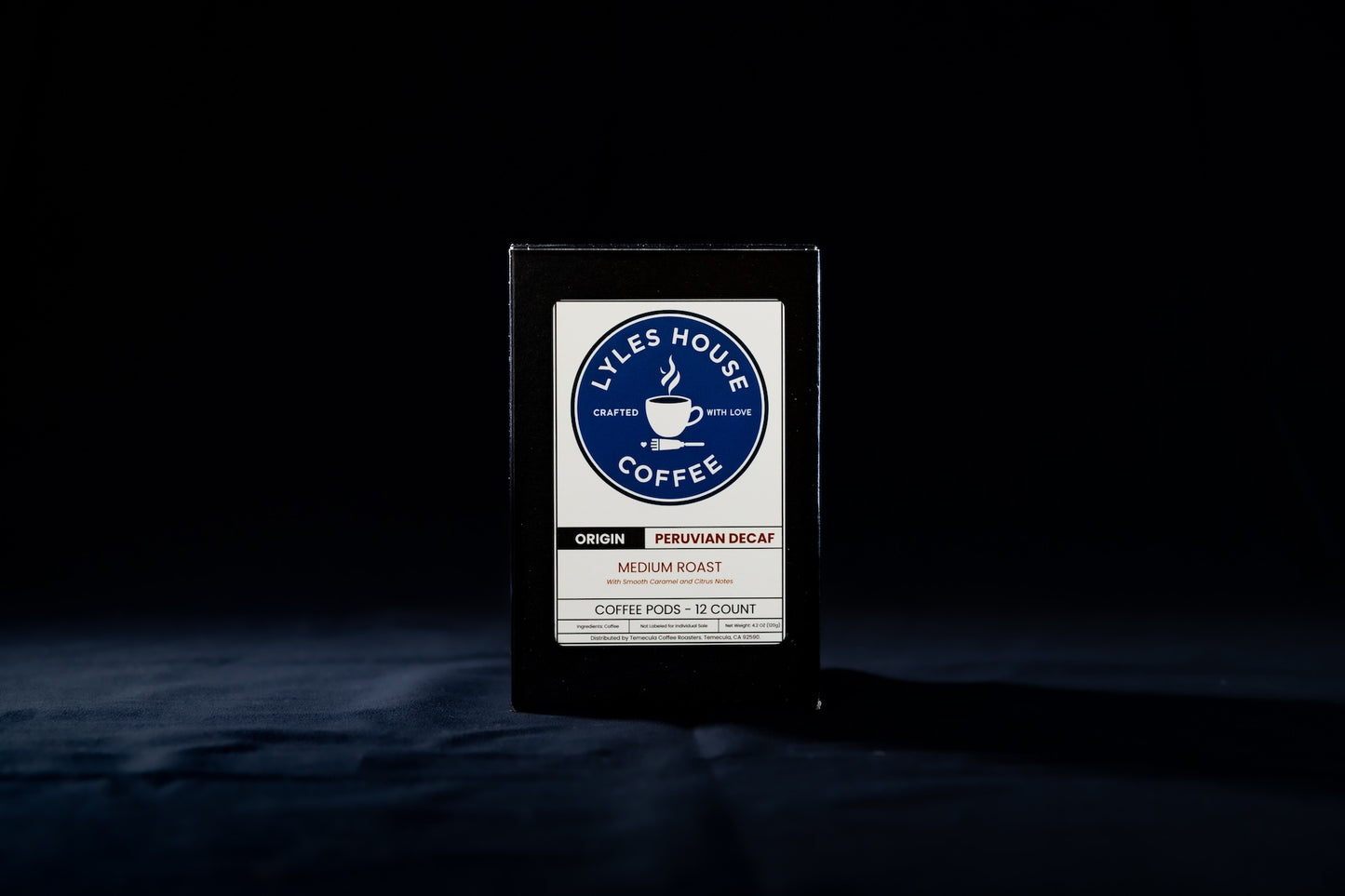 Peruvian Decaf– Coffee Pods (12 Pack)