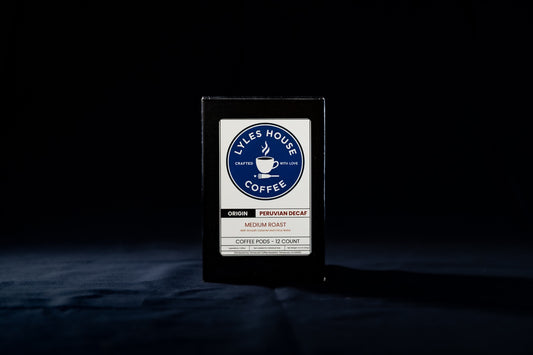 Peruvian Decaf– Coffee Pods (12 Pack)