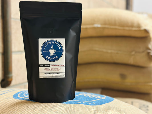 Ethiopia Natural – Whole Bean Coffee (1b)