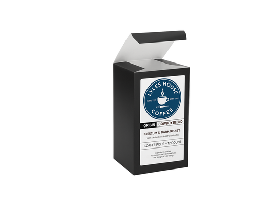 Cowboy Blend– Coffee Pods (12 Pack)