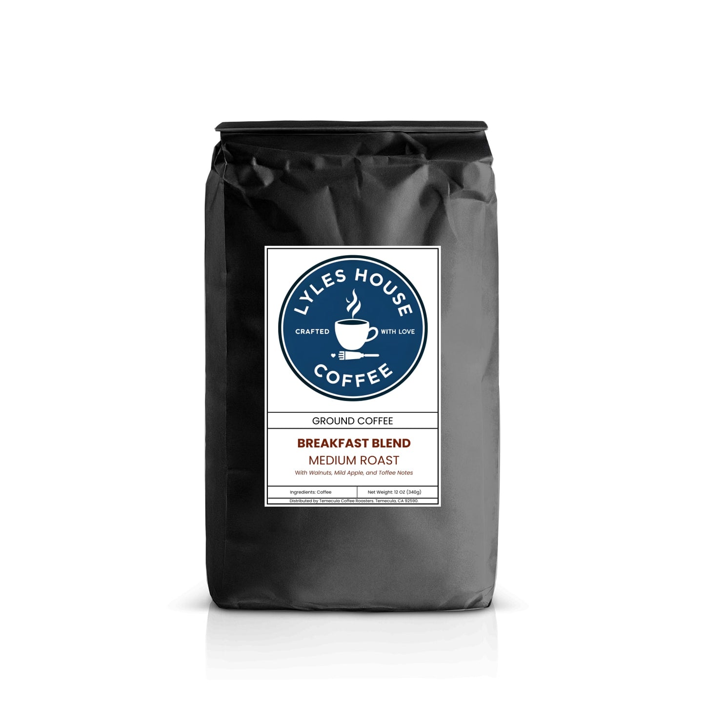 Breakfast Blend - Ground Coffee (12 oz)